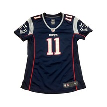 New England Patriots Julian Edelman #11 Nike NFL Women&#39;s Blue Home Jerse... - $34.99