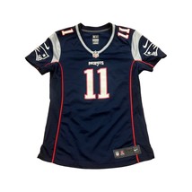 New England Patriots Julian Edelman #11 Nike NFL Women&#39;s Blue Home Jersey Small - £27.86 GBP