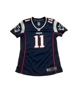 New England Patriots Julian Edelman #11 Nike NFL Women&#39;s Blue Home Jerse... - £27.51 GBP
