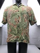 Jamaica Jaxx Hawaiian Button Down Short Sleeve Shirt Mens Size L KG PP - $9.89
