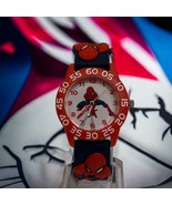 Marvel Spiderman Boys Red Watch With 3D Strap  - Time Teacher - £11.67 GBP