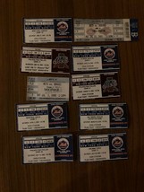 New York Mets Ticket Stub Lot Of 10 2000 2002 2003 2005 - £39.34 GBP