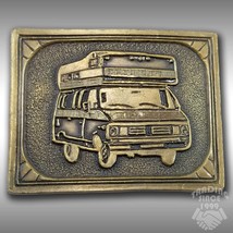 Vintage Belt Buckle 1970s 1980s Van RV Travel Campervan Winnebago Custom - £23.22 GBP