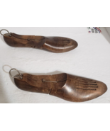 Vintage Collectible Pair N. Hess Sons&#39; Wooden Shoe Lasts Stretchers Balt... - $33.95