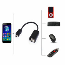 Usb Host Otg Adapter Cable Cord Sync Flash Drive For Samsung Galaxy Fold Phone - $30.99