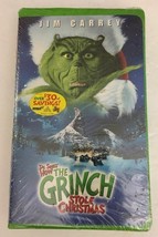 Dr Seuss&#39; How The Grinch Stola Natale (VHS, 1990) Rare Vintage-Ships N 24 Ore - £19.52 GBP