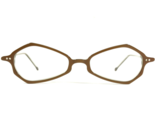 Vintage la Eyeworks Eyeglasses Frames DUSTY 758 Brown Cat Eye 45-18-135 - $65.29