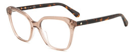 Kate Spade Cinzia Eyeglasses Eye Glasses Beige Sqg Glt Authentic New 53mm Women - £120.73 GBP