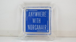 Norcanair Ashtray (VTG) - Anywhere with Norcanair - Promo Piece   - $52.89 CAD