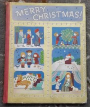 Merry Christmas illustrated by Natasha Simhovitch 1943 - $15.00