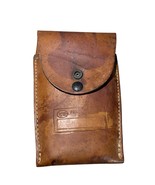 Vtg 1960s WE Co Leather Tool Pouch Telephone Lineman Snap Close Western ... - $182.12 MXN