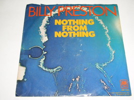 Billy Preston Nothing From Nothing 45 Rpm Record Picture Sleeve Vintage - £11.95 GBP