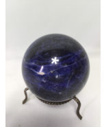 Natural Sodalite Sphere Crystal Gemstone Ball - 178 mm 195 g - $534.21 MXN