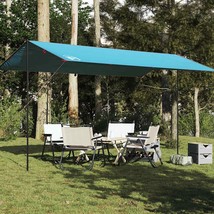 vidaXL Camping Tarp Blue 196.9x115.7&quot; Waterproof - $86.31