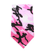Pink Pet Bandana with Camouflage Pattern for French Bulldog, Yorkie - £10.26 GBP