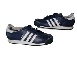 Adidas Originals Samoa Navy Blue Comfort Athletic Sneaker Shoes Mens Sz 10.5 - £18.28 GBP