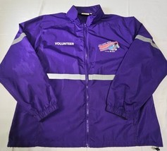 Disney World 2016 1/2 Marathon Volunteer Windbreaker Jacket Adult Med. 9... - $473.02 MXN