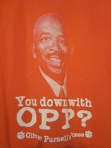 Nwot Clemson &quot;You Down With Opp?&quot; Orange Adult M Double-Sided Short Sleeve Tee - £6.38 GBP