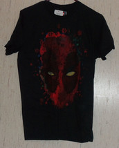 Nwt Womens Marvel Deadpool Black Knit Top / T-SHIRT Size M - £18.64 GBP