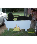 Hot Tub En Yeti Big Foot Woodworking Pattern Stencil Yard Sasquatch You ... - $234.96 MXN