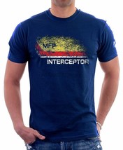 Mad Max Interceptor MFP blue T-Shirt man - £19.67 GBP
