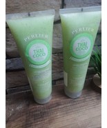 2 Perlier Thai Coco Shower Scrubs 8.4 oz New Not Sealed- Lot of 2  - £21.28 GBP