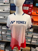 YONEX Women&#39;s Badminton T-Shirts Sports Tee Top Navy [95/US:S] NWT 201TS004F - £36.02 GBP