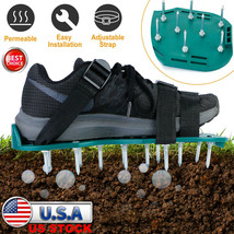 1Pair Lawn Aerator Shoes Gardening Tool To Loosen The Soil &amp; Promote Roo... - $43.99