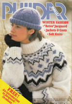 PHILDAR #78 RETRO JACQUARD, JACKETS &amp; COATS, SOFT KNITS, DRESSES, HATS &amp;... - $9.98