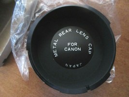 Vintage Spiratone Metal Rear Cap For Canon Camera In Original Box Made I... - $12.84