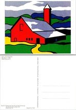 Germany Cologne Museum Ludwig Roy Lichtenstein Red Born II 1969 VTG Postcard - £7.49 GBP