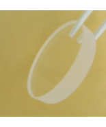 50mm 55mm Quartz Optical Glass High Temperature Resistant Window for Labs - $21.00