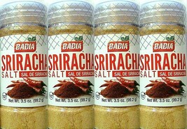 (4) Badia SRIRACHA SALT Seasoning 3.5 oz (99.2g) Ea BB: 02/2025 NEW Sealed Fresh - $21.75