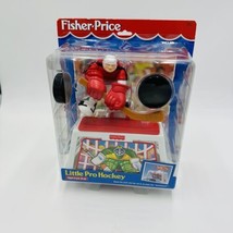 Vintage Fisher Price Little Pro Hockey Mattel Sealed Rare Action Game - $79.48