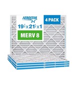 19.875X21.5X1 Air Filter MERV 8 (Removes Mold, Pollen, Dust &amp; Lint) - 4pk - $81.48 CAD