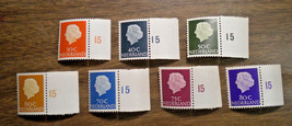 28 NETHERLANDS &amp; ANTILLES Stamps: 1971, 1972; Carnation, Panda, Juliana,... - $2.08