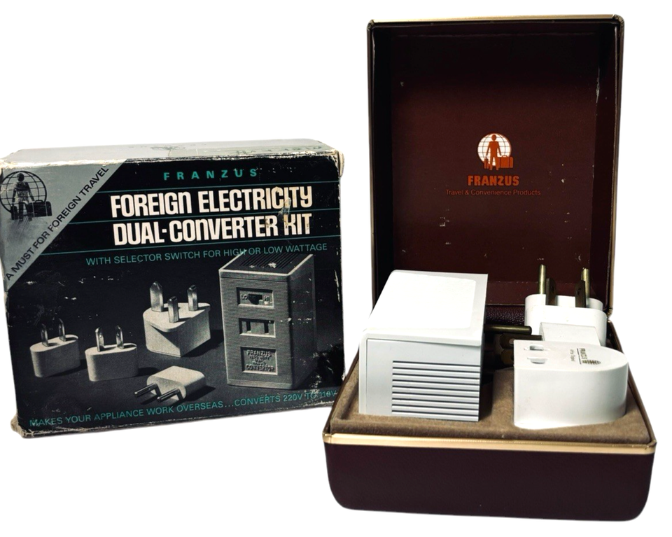 Franzus Travel Smart 50 to 1650 Watts Foreign Electricity Dual-Converter... - $8.89