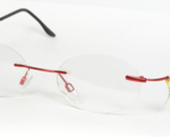 Paco Rabanne XS-813 942 Rot Candy Selten Brille Rahmenlose 50-18-140mm - £60.30 GBP