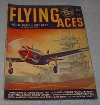 Flying Aces Pulp Magazine July 1941 Schomburg Cover - £7.95 GBP