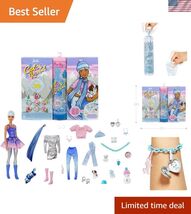 Interactive Barbie Color Reveal Advent Calendar with Doll, Puppy &amp; Charm... - $119.54