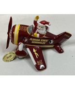 2006 Danbury Mint FSU Seminoles Victory plane Christmas Ornament New - £16.96 GBP