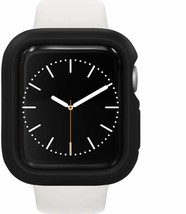 Bumper Case for Apple Watch Series 3 2 1 38mm Shock Absorbent Black - £27.64 GBP
