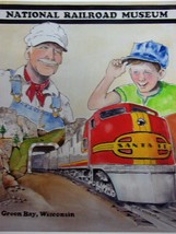 Green Bay National Railroad  Museum Membership Print 2015 - Steve Krueger - £15.59 GBP