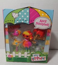Lalaloopsy Mini April Sunsplash 3” Doll & Pet Bird W/ Accessories - NEW - $14.36