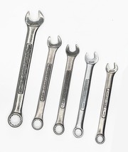 CRAFTSMAN 5-Piece Metric Combination Wrench Set 10mm, 11mm, 12mm, 13mm, ... - $30.96