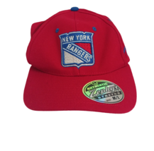 Zephyr Mens New York Rangers Breakaway Curved Bill Stretch Fit Hat-Red,M/L - £15.87 GBP