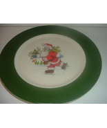 Oneida Santa Claus Christmas Plate - $9.99
