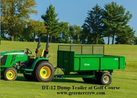 Golf Course Dump Trailer Heavy Duty GVW 12,000 lbs - £8,283.34 GBP