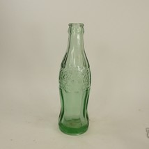 Vintage Coca Cola Embossed 6 1/2 Oz Green Soda Bottle - Independence KS.... - $8.00