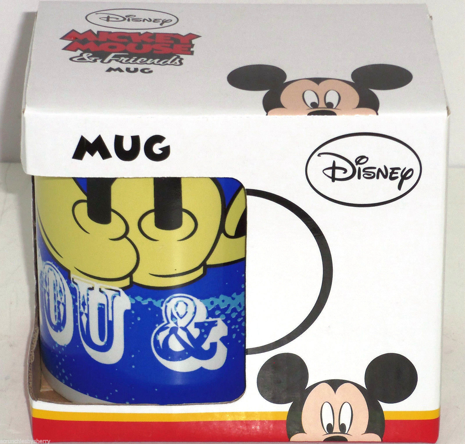 Disney Mickey Minnie Mouse Me You Coffee Mug Cup Gift Boxed - $24.95